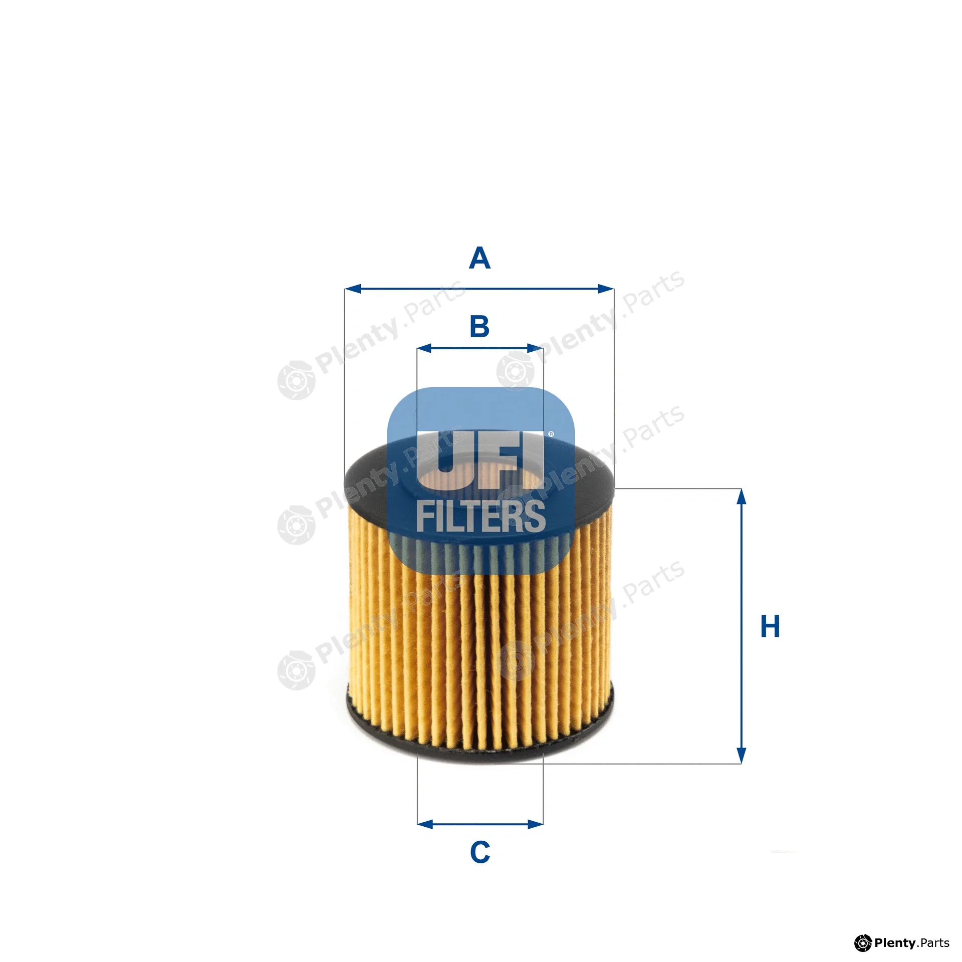 UFI 25.086.00 — Oil Filter