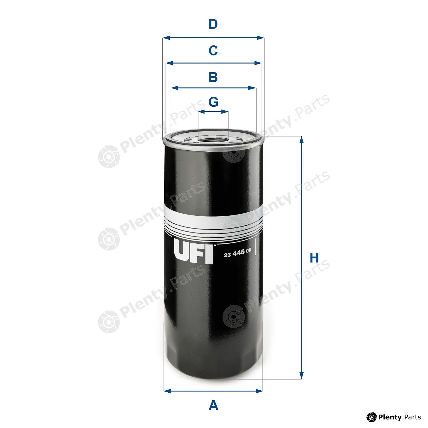 UFI 23.446.00 — Oil Filter
