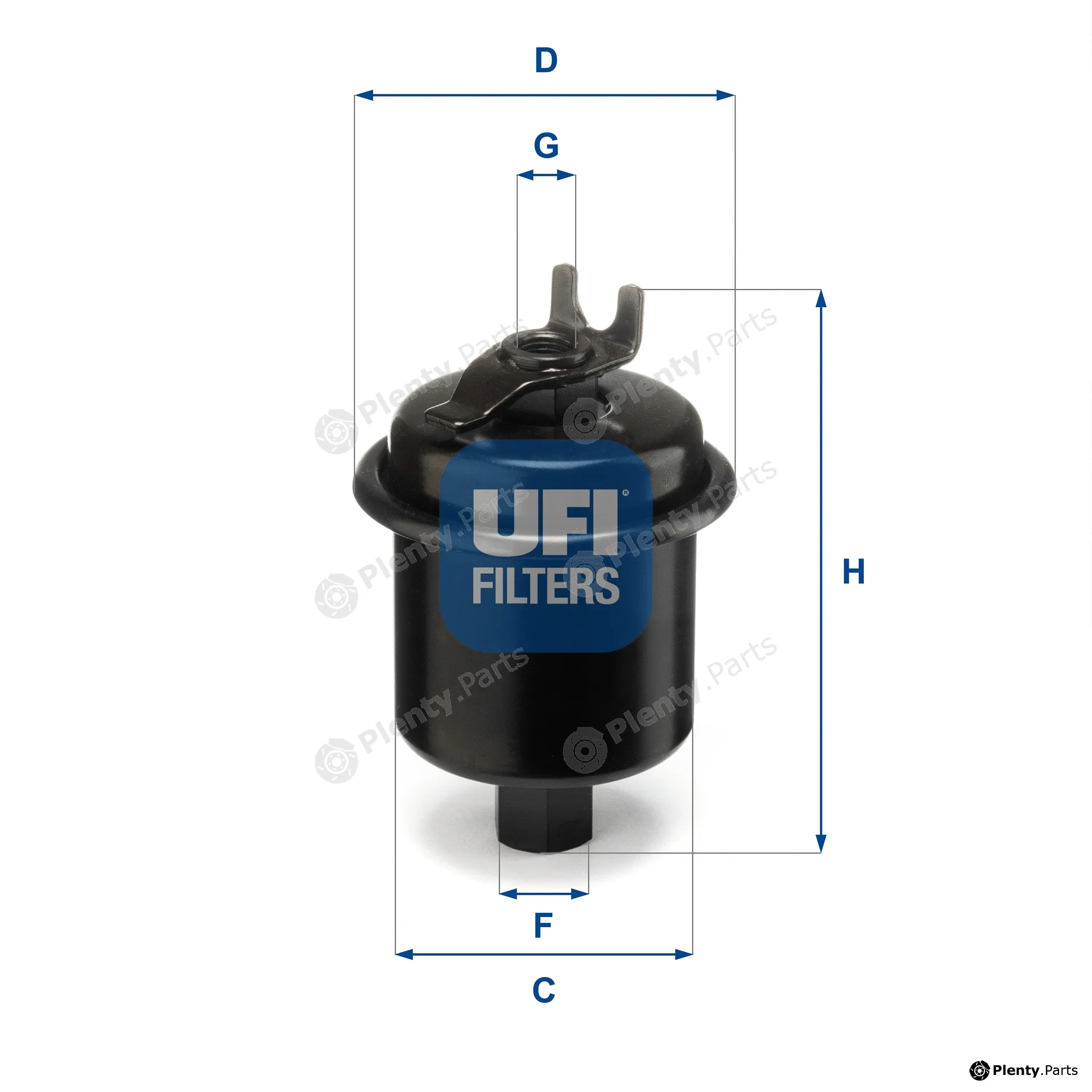 UFI 31.621.00 — Fuel Filter