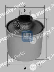 UFI 27.091.00 — Air Filter