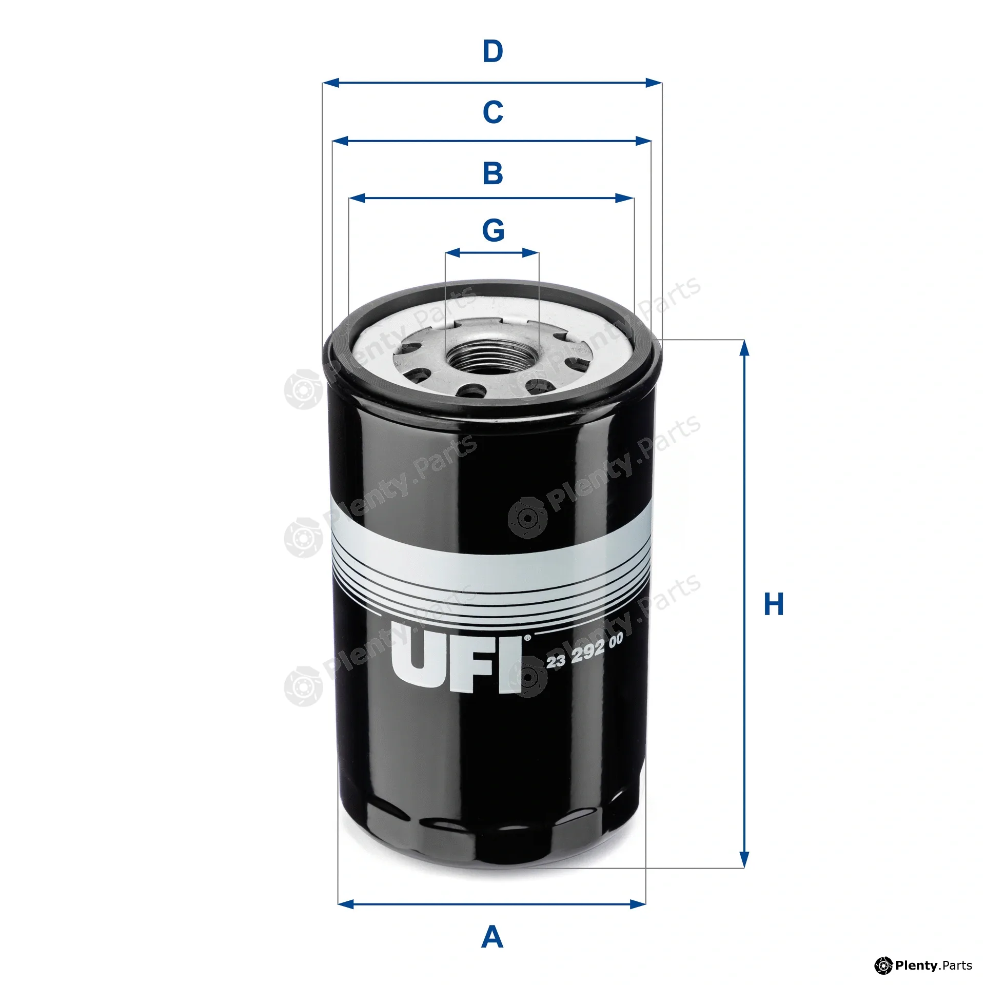 UFI 23.292.00 — Oil Filter