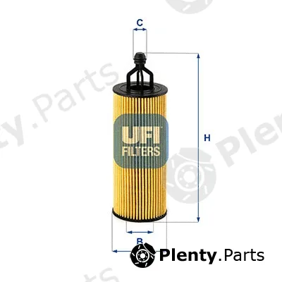 UFI 25.251.00 — Oil Filter