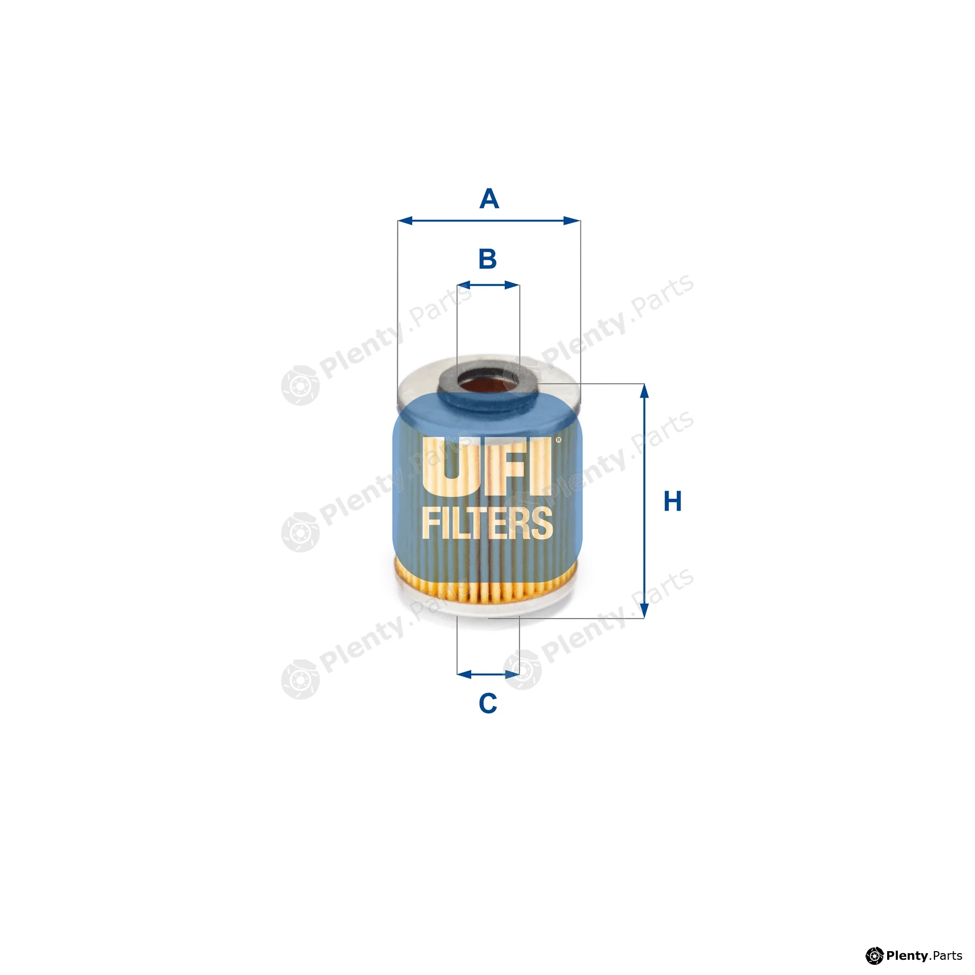 UFI 25.587.00 — Oil Filter