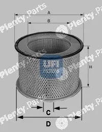 UFI 27.C68.00 — Air Filter