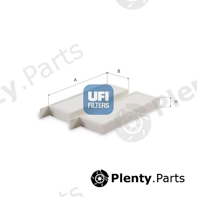 UFI 53.587.00 — Filter, cabin air