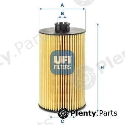 UFI 25.245.00 — Oil Filter