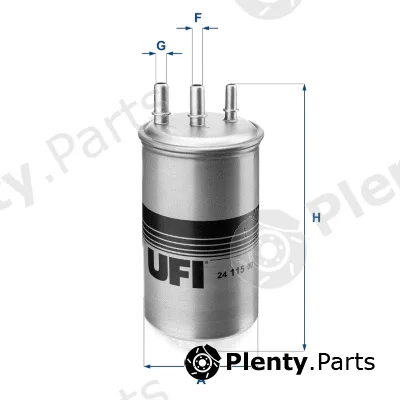 UFI 24.115.00 — Fuel Filter