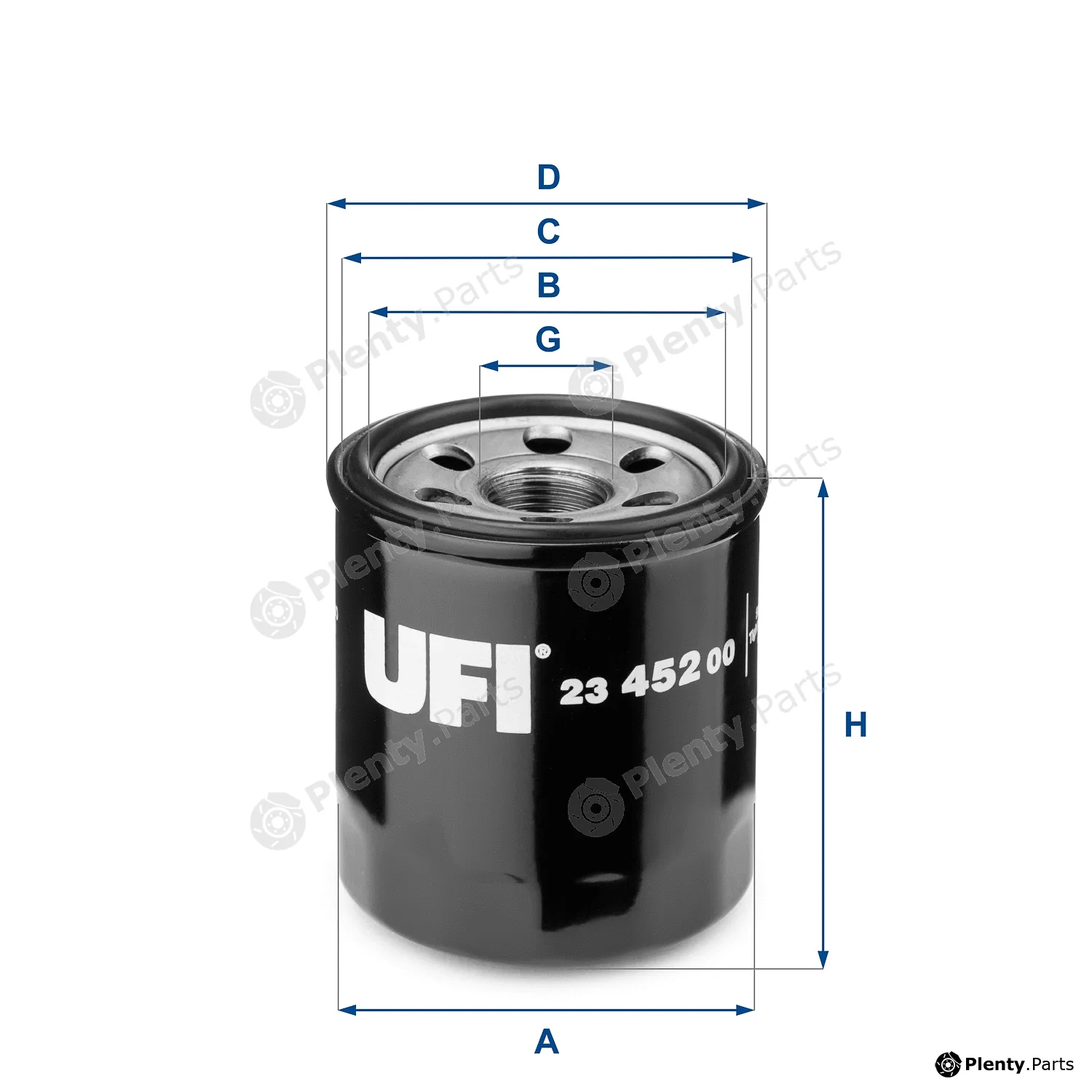 UFI 23.452.00 — Oil Filter