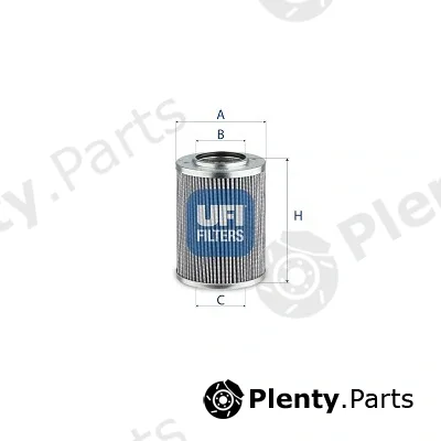 UFI 25.678.00 — Filter, operating hydraulics