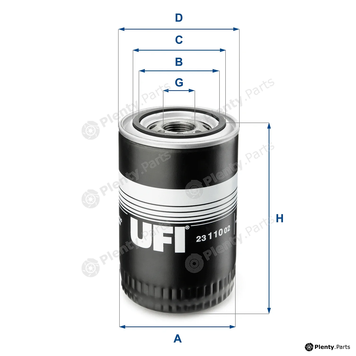 UFI 23.110.02 — Oil Filter