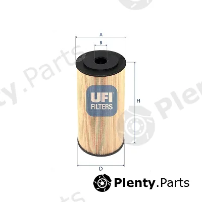 UFI 25.280.00 — Oil Filter