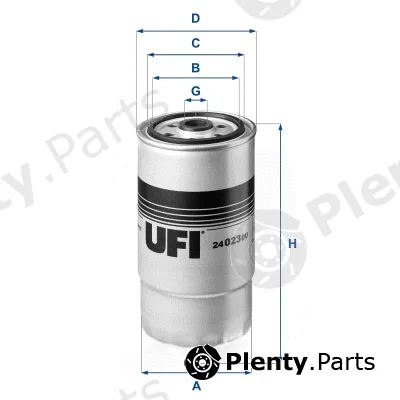 UFI 24.023.00 — Fuel Filter