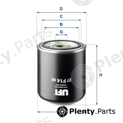 UFI 27.F14.00 — Air Filter