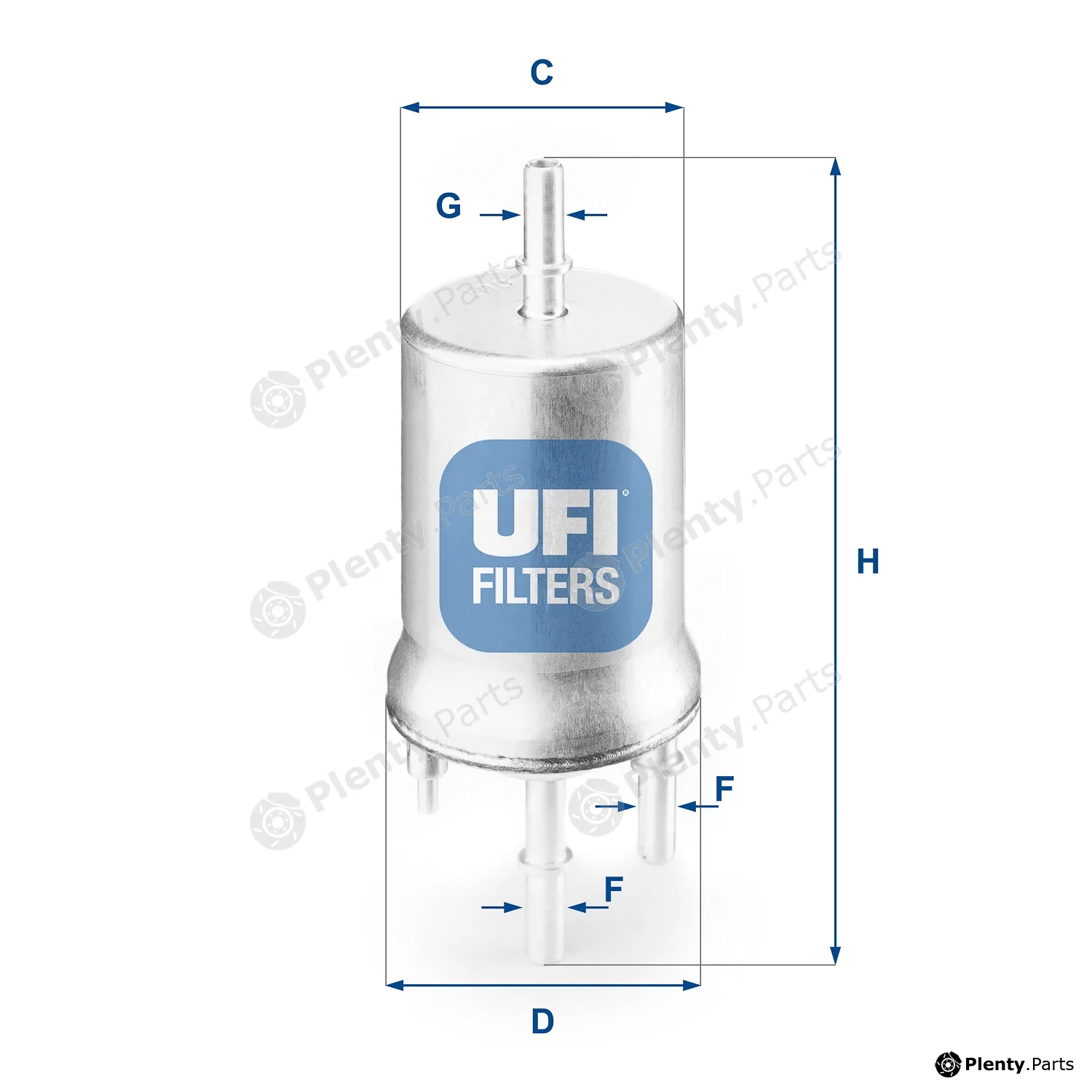 UFI 31.832.00 — Fuel Filter