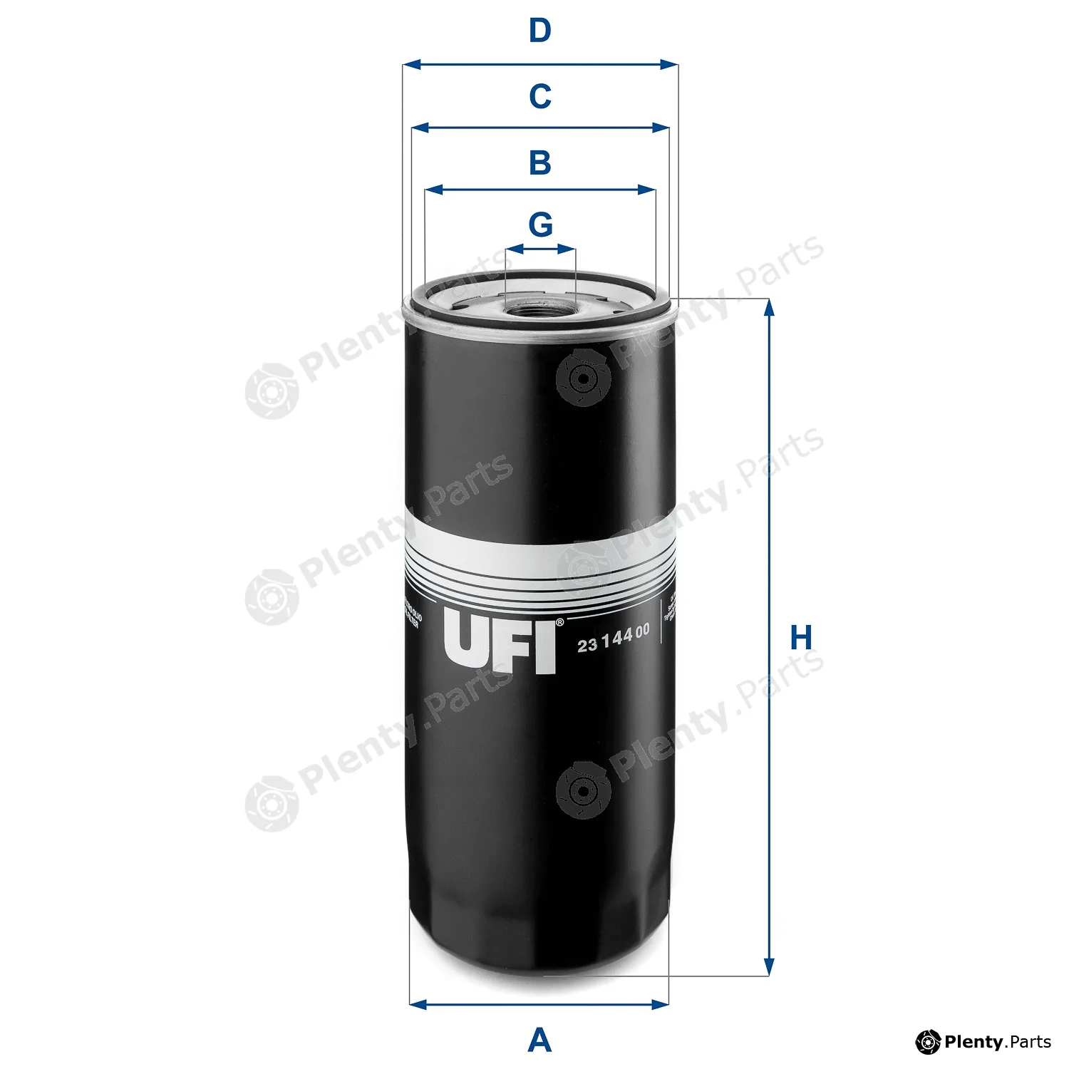 UFI 23.144.00 — Oil Filter