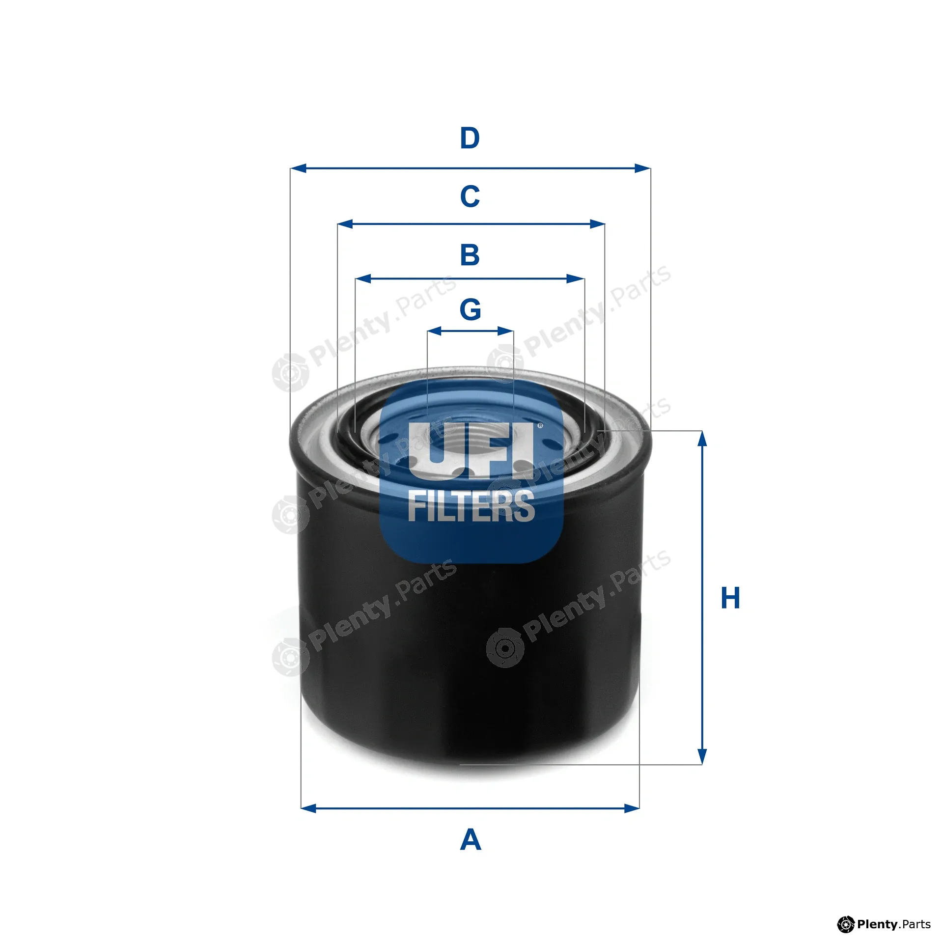 UFI 23.259.00 — Oil Filter