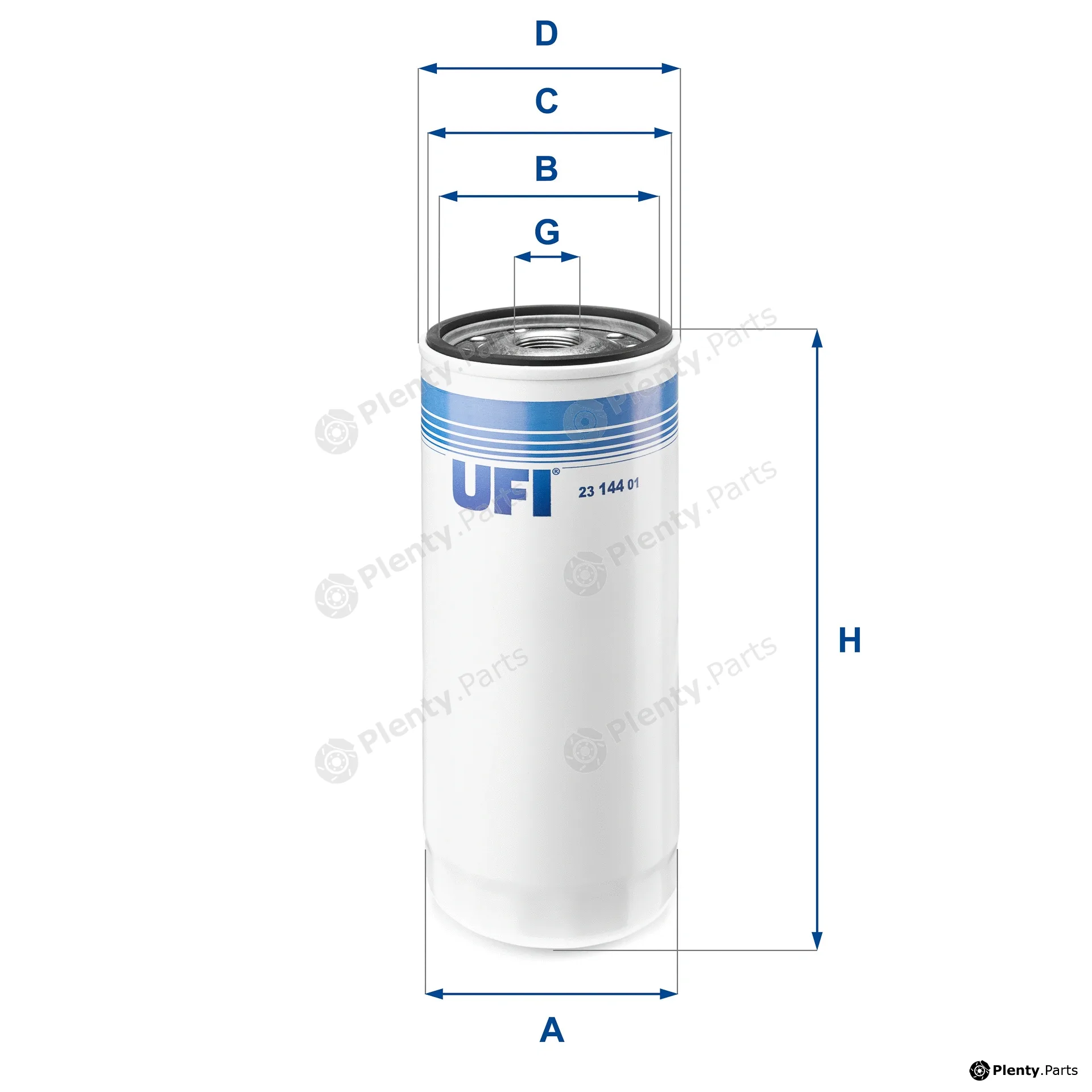 UFI 23.144.01 — Oil Filter