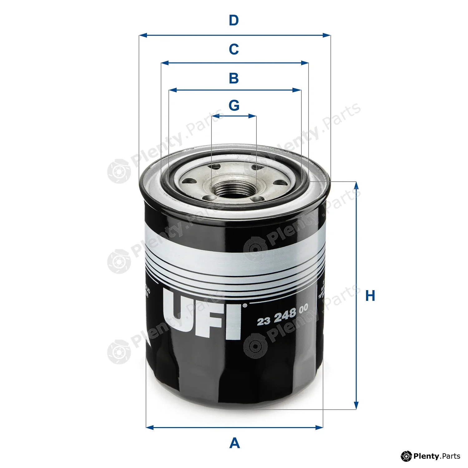 UFI 23.248.00 — Oil Filter