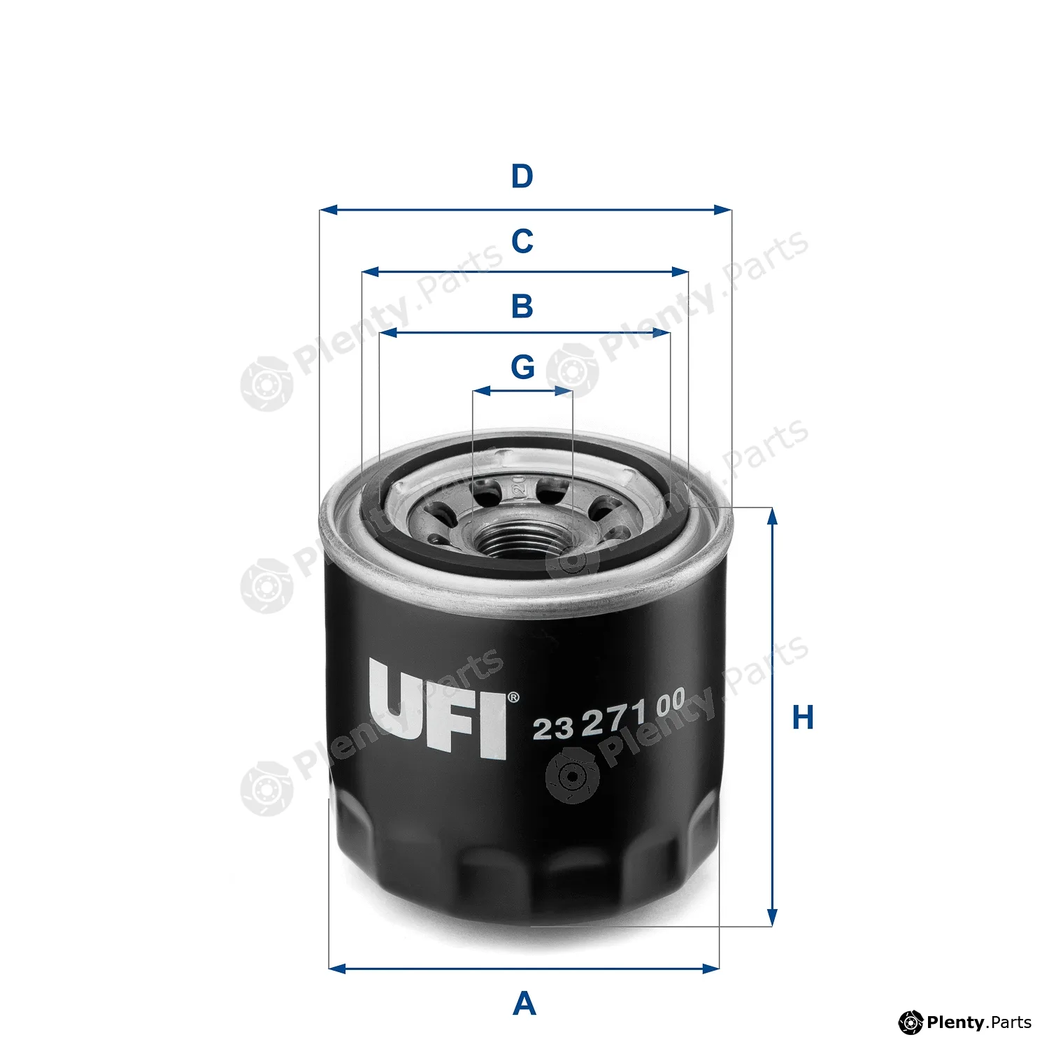 UFI 23.271.00 — Oil Filter