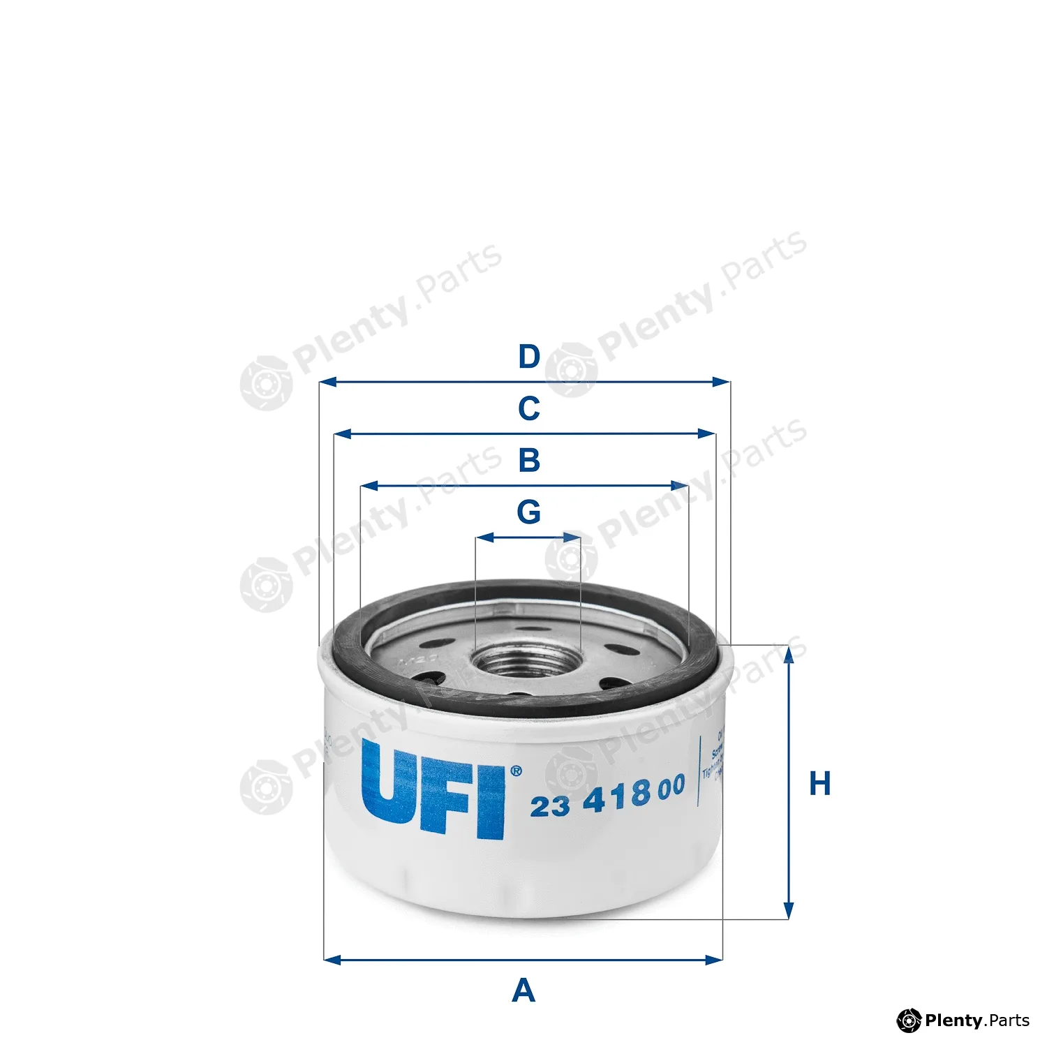 UFI 23.418.00 — Oil Filter