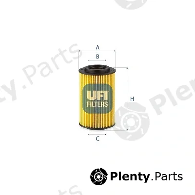 UFI 25.054.00 — Oil Filter