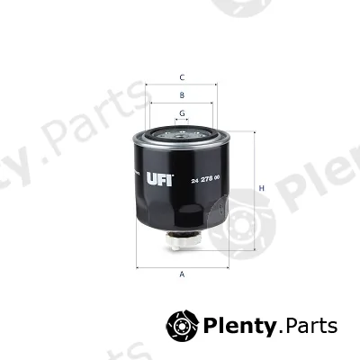 UFI 24.278.00 — Fuel Filter