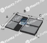 UFI 53.197.00 — Filter, cabin air