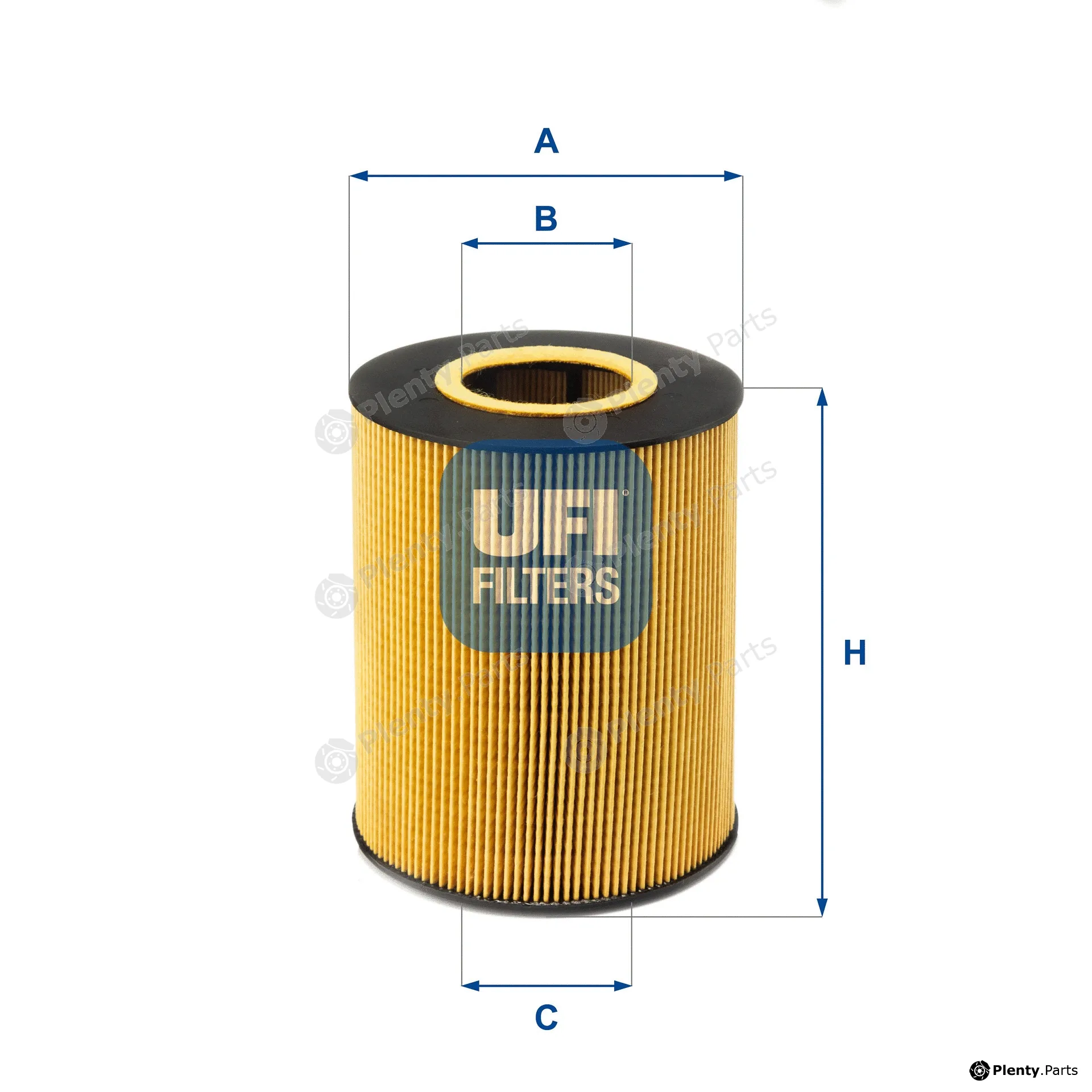 UFI 25.016.00 — Oil Filter
