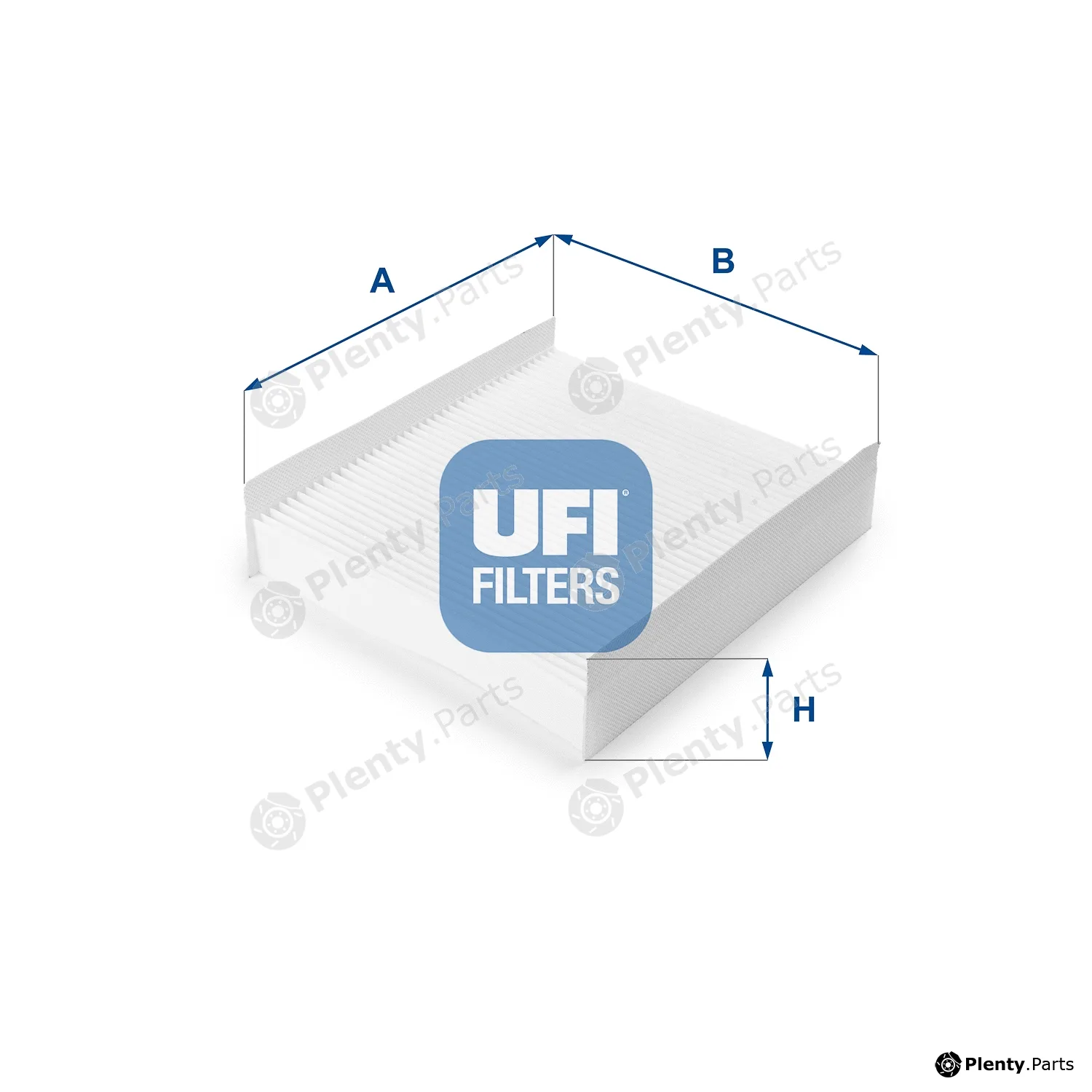 UFI 53.157.00 — Filter, cabin air