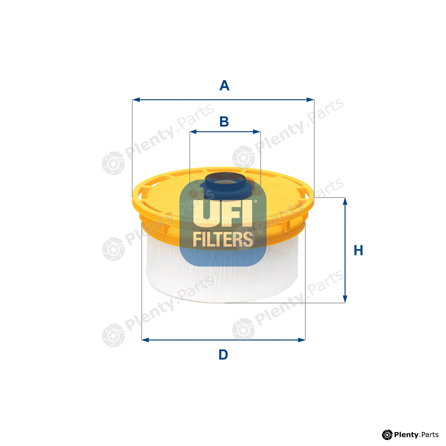 UFI 26.138.00 — Fuel Filter