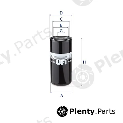 UFI 80.137.00 — Filter, operating hydraulics