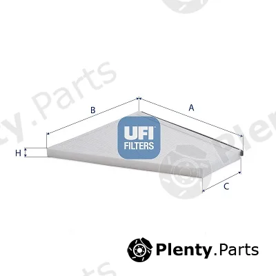 UFI 53.584.00 — Filter, cabin air