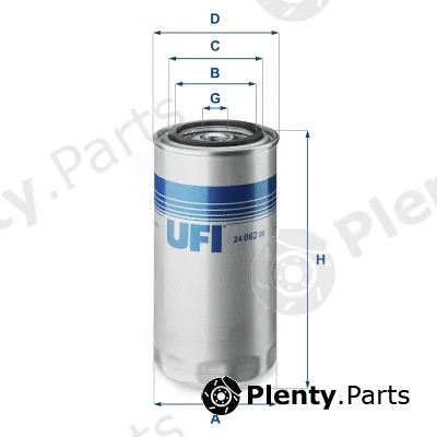 UFI 24.062.00 — Fuel Filter