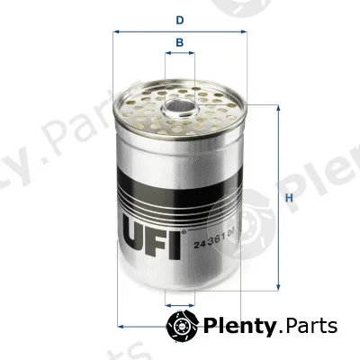 UFI 24.361.00 — Fuel Filter