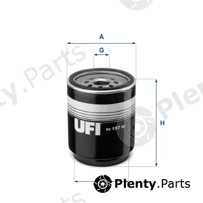 UFI 24.157.00 — Fuel Filter