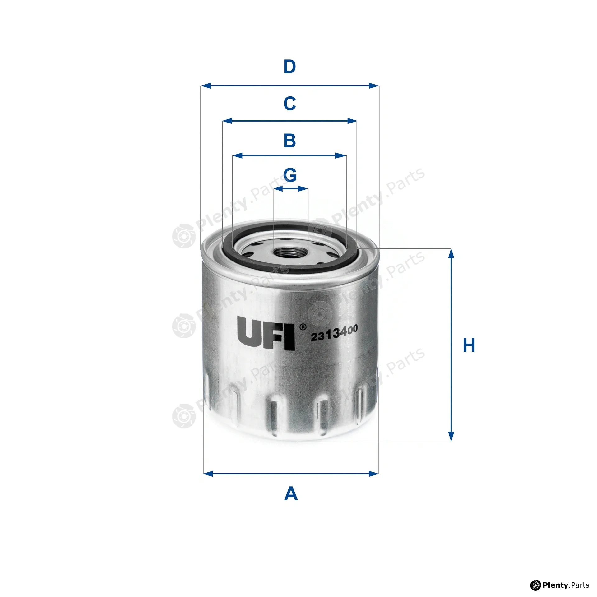 UFI 23.134.00 — Oil Filter