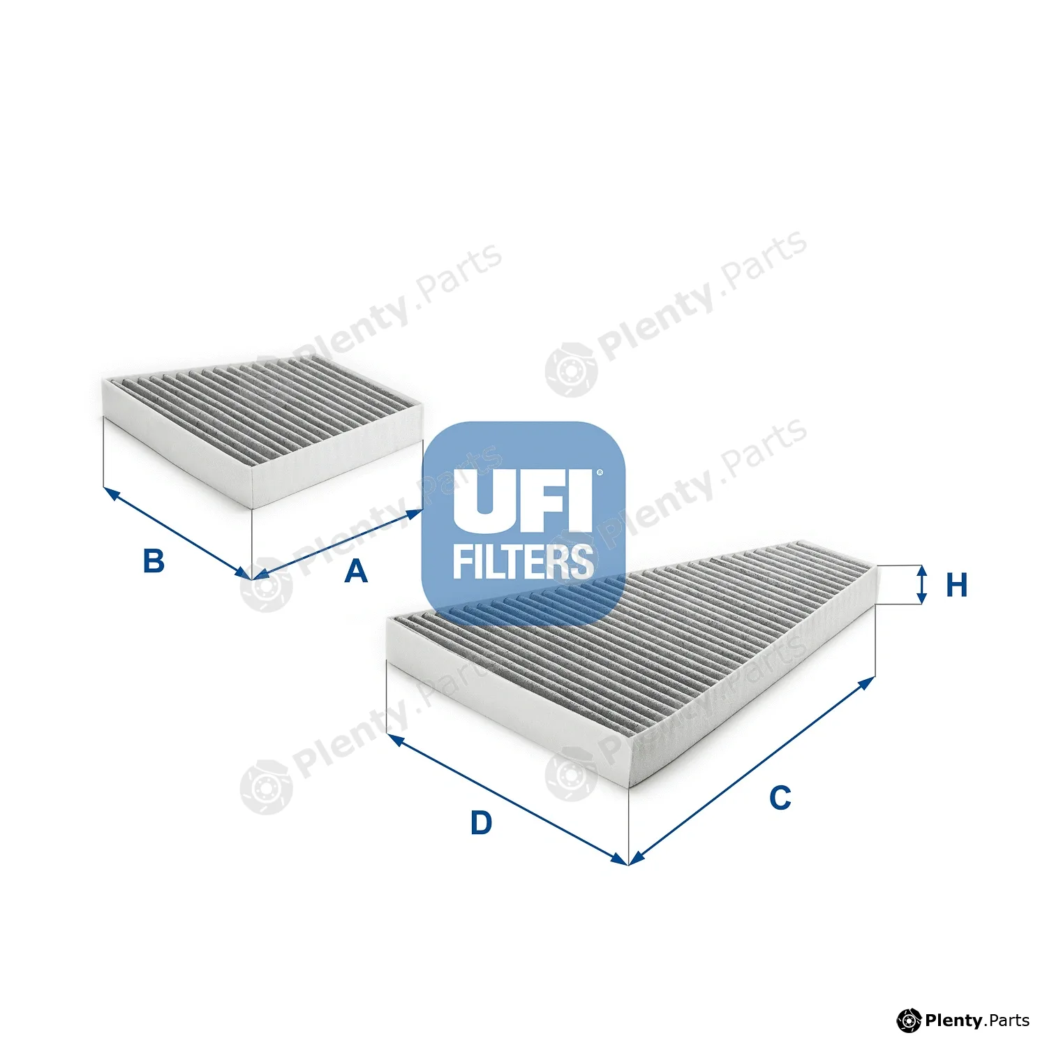 UFI 54.302.00 — Filter, cabin air