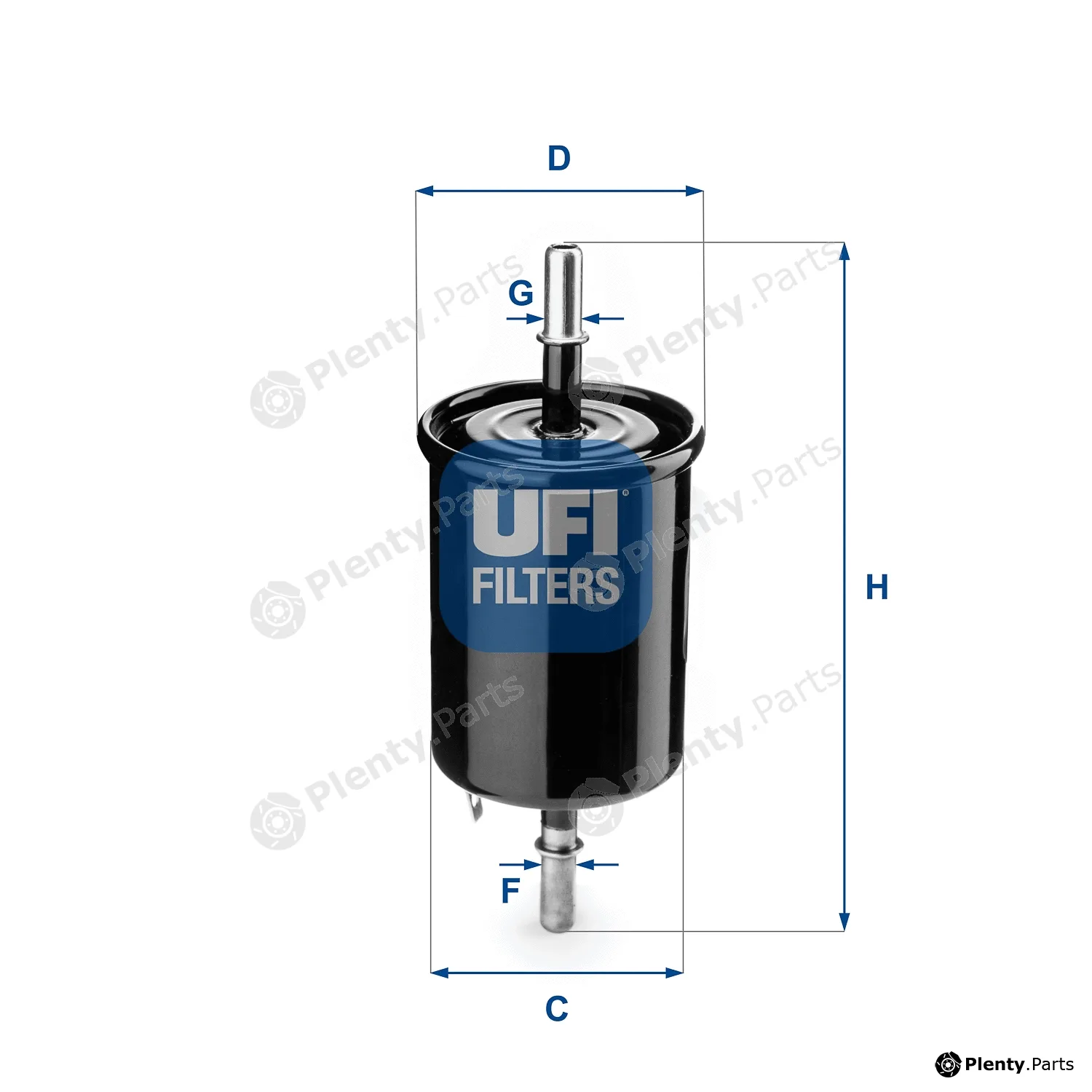 UFI 31.843.00 — Fuel Filter