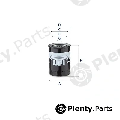 UFI 23.121.00 — Oil Filter