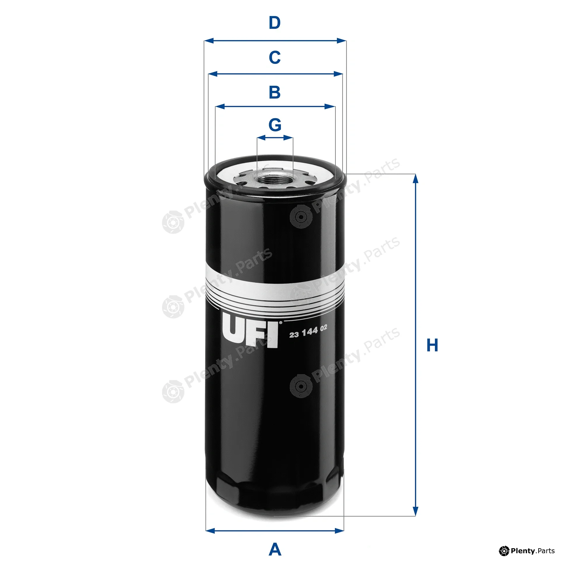 UFI 23.144.02 — Oil Filter