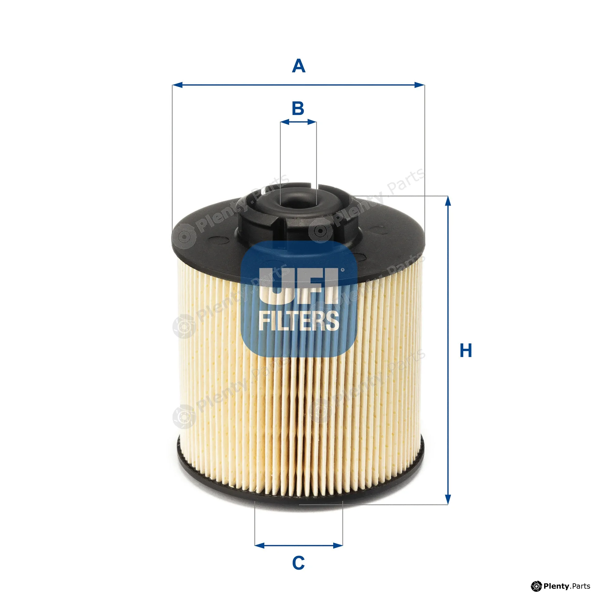 UFI 26.017.00 — Fuel Filter