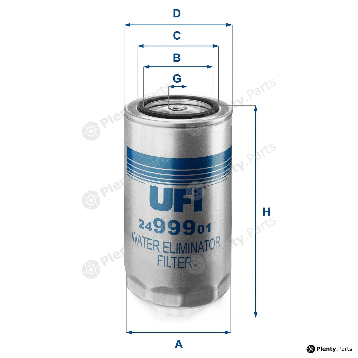 UFI 24.999.01 — Fuel Filter