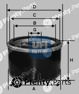 UFI 23.132.00 — Oil Filter