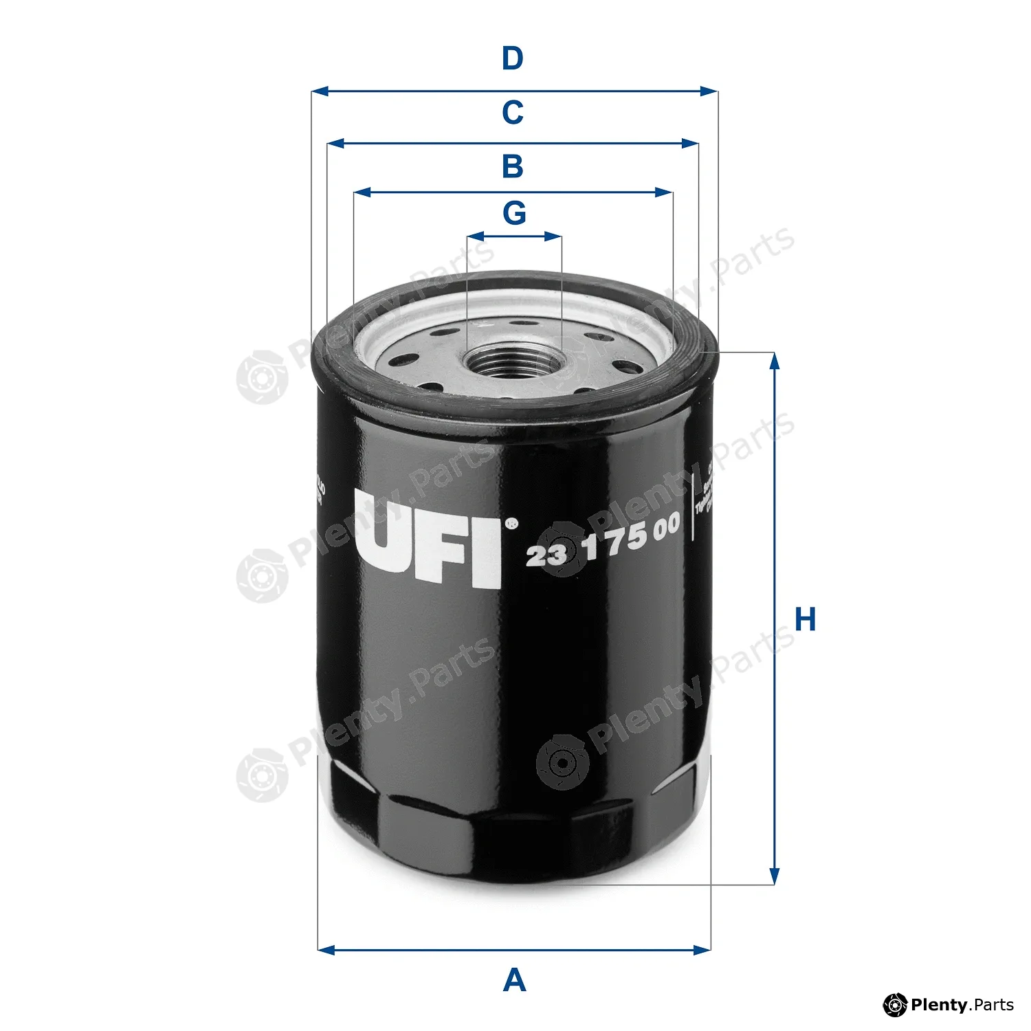 UFI 23.175.00 — Oil Filter