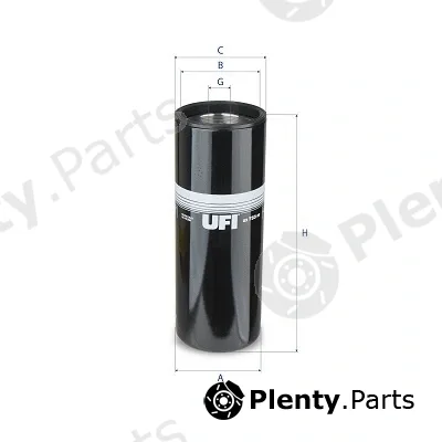 UFI 23.733.00 — Oil Filter