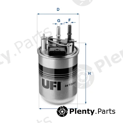 UFI 24.104.01 — Fuel Filter