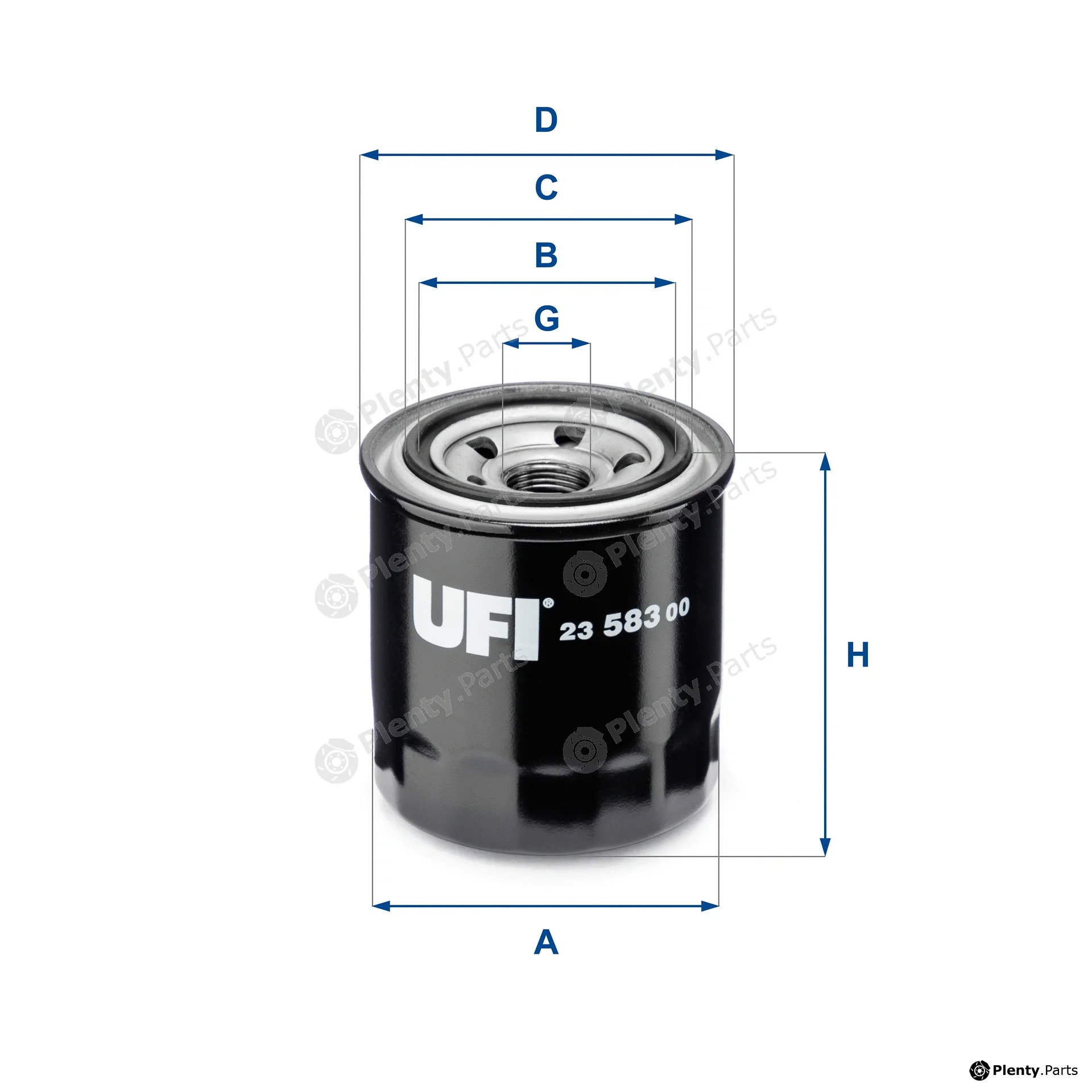 UFI 23.583.00 — Oil Filter