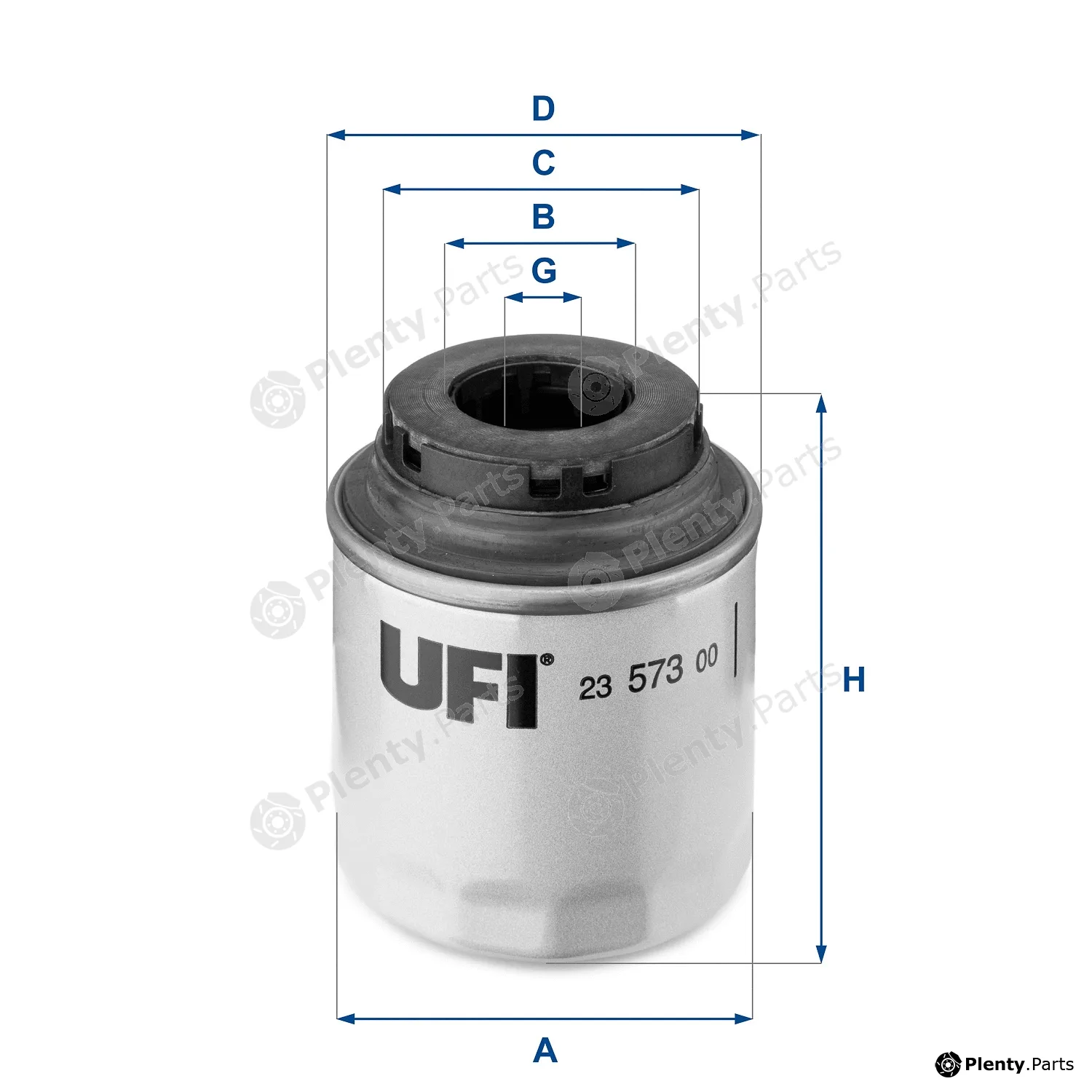 UFI 23.573.00 — Oil Filter