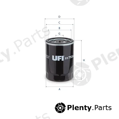 UFI 23.753.00 — Oil Filter