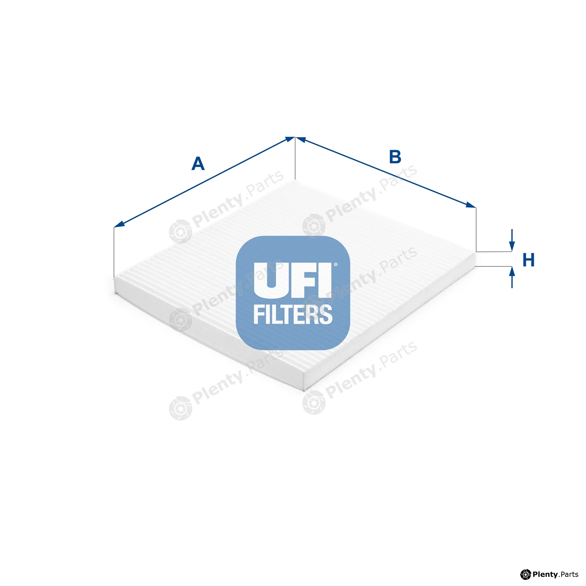 UFI 53.390.00 — Filter, cabin air